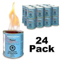 Paramount GF-CAN-07 Smartflame Case of 24 Burner Fuel, 13 oz