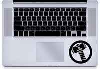 Thor Hammer Trackpad Macbook Decal