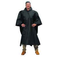 Galeton 12714-BK Repel Rainwear XL & Tall .22mm EVA Poncho (Big & Tall), Black