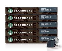 Starbucks by Nespresso, Espresso Dark Roast (50-count single serve capsules, compatible with Nespresso Original Line System)