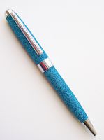 Argento SC - Philosophy Swarovski Elements Ball-Point Pen (Turquoise)