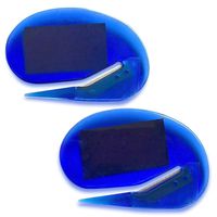 Magnetic Letter Opener Plastic Razor Blade Paper Knife/Envelope Slitter Set in Sharp with Magnets (2)