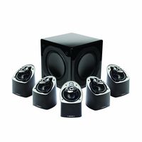 Mirage MX 5.1-Channel Miniature Home Theater Speaker System (Set of Six, Black) (Discontinued by Manufacturer)