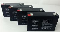 SPS Brand 6V 12Ah Replacement Battery for Dynaray S-18-183 (4 Pack)