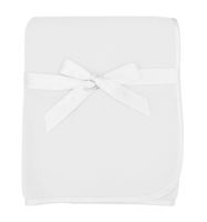 American Baby Company Fleece Blanket, White, 30 x 30, for Boys and Girls