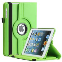 Thilon PU Leather 360 Degree Rotating Auto Sleep / Wake up Stand Case for Apple for iPad Air 2, Green