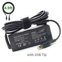 SKstyle 20V 3.25A AC Adapter Charger Power Cord for Lenovo T550 T450 T450S T540P T440P T440 T440S T431S Laptops