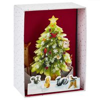 Hallmark Paper Wonder Boxed Christmas Cards, Pop Up Christmas Tree (8 Cards with Envelopes)