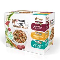 Purina Beneful Gravy Wet Dog Food Variety Pack, Prepared Meals Stew - (6) 10 oz. Tubs