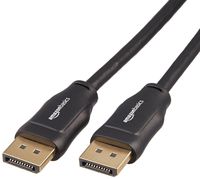 AmazonBasics DisplayPort to DisplayPort HD Display Cable - 10 Feet (Renewed)