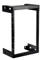 Black Box 15U Wallmount Rack M5 Square Holes 200lb. Capacity