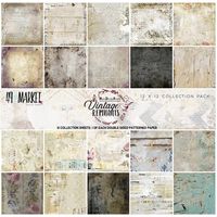 49 and Market VRP88312 Collection Pack 12"X12"-Vintage Remnants
