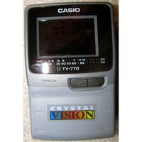Casio TV-770 Portable Pocket LCD Color TV