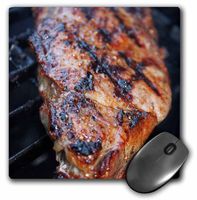 3dRose New York Steak on The BBQ Mouse Pad (mp_194507_1)