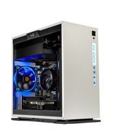SkyTech Omega Mini Gaming Computer Desktop PC AMD Ryzen 5 1600 6-Core 3.2 GHz (3.6 GHz Turbo), GTX 1050 Ti 4G, 500GB SSD with 3D NAND, 16GB DDR4 2400, A320 Motherboard, Win 10 Home