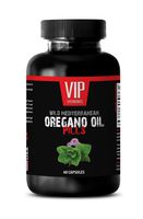 Immune Support Adults - Wild Mediterranean Oregano Oil Pills - Oregano Oil Essential Oil Capsules - 1 Bottle 60 Softgels