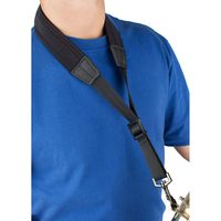 Pro Tec N310M 22-Inch Padded Neoprene Saxophone Neck Strap with Metal Snap