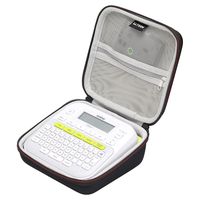 LTGEM Hard Carrying Case for Brother P-Touch PTD210 Label Maker