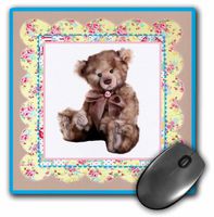 3dRose LLC 8 x 8 x 0.25 Inches Mouse Pad, Teddy Rose (mp_14954_1)