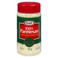 KRAFT Grated Parmesan Cheese Shaker 125 grams - Imported from Canada