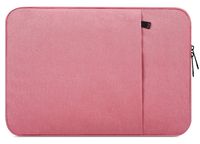 15.6 Inch Water Resistant Laptop Sleeve Bag Compatible with Acer Aspire/Predator, Dell Inspiron, ASUS P-Series, HP Pavilion, Toshiba, MSI GL62M, Chromebook Notebook Carrying Case, Pink