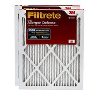 Filtrete MPR 1000 20x30x1 AC Furnace Air Filter, Micro Allergen Defense, 2-Pack