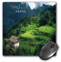 3dRose LLC 8 x 8 x 0.25 Num Village in Nepal Mouse Pad (mp_80852_1)