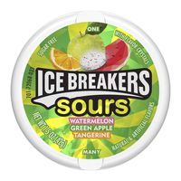 ICE BREAKERS Sours Sugar Free Mints, 1.5 Ounces