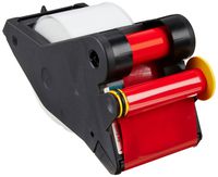 Brady LabelizerPlus and VersaPrinter Tape Cartridge  B- 595 Indoor/Outdoor Vinyl Film Size:   2.25" x 90'   RED/WHT 1PK