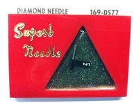 Durpower Phonograph Record Turntable Needle For CARTRIDGES ASTATIC 357D, SEARS 33-456, SEARS 57-8884, ASTATIC 357