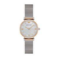 Emporio Armani Women's AR2068 Retro Two Tone Quartz Watch