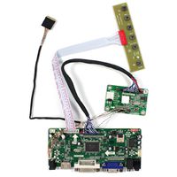 VSDISPLAY HDMI VGA DVI Audio LCD Driver Board for 11.6" 13.3" 14" 15.6" 1920x1080 N116HSE N133HSE B140HAN01.2 B156HAN01.2 30Pin edp LCD Screen
