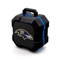 NFL Prime Brands Group ShockBox Bluetooth Speaker, Baltimore Ravens