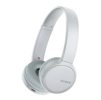Sony WH-CH510 Wireless On-Ear Headphones, White (WHCH510/W)