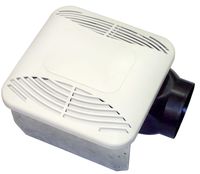 Universal Security Instruments Ultra-Quiet Bathroom Ventilation Fan, 4-Inch and 6-Inch, 0.4-Sones, 80 CFM, Model BF-806UQ