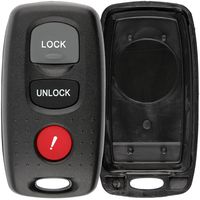 KeylessOption Just the Case Keyless Entry Remote Key Fob Shell