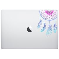 Laptop MacBook Sticker Decal - Dream Catcher Corner - Matte Black Skins Stickers