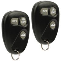 Key Fob Keyless Entry Remote fits Chevy Camaro Cavalier Lumina Monte Carlo / Pontiac Firebird Grand Am Sunfire / Saturn 1997 1998 1999 2000 2001 2002 (16245100-29), Set of 2