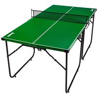 Franklin Sports Mid Size Table Tennis Table - Ideal for Smaller Spaces - Space Saving Design