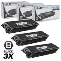 LD Compatible Toner Cartridge Replacement for Konica Minolta Bizhub 20 TNP-24 High Yield (Black, 3-Pack)