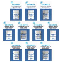 50 Schmetz Universal Sewing Machine Needles - Size 90/14 - Box of 10 Cards