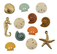 Buttons Galore and More Collection of Novelty Buttons and Embellishments Based on A Variety of Themes, Holidays, and Seasons for DIY Crafts, Scrapbooking, Sewing, Cardmaking and other Projects