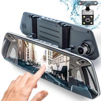 ﻿Rear View Mirror Dash Cam 1080P - 7" IPS Touch-Screen - Protect Your Comfort on a Road - by Dr.Smartec