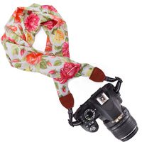 Wolven Soft Scarf Camera Neck Shoulder Strap Belt Compatible with All DSLR/SLR/Digital Camera (DC)/Instant Camera/Nikon/Canon/Sony/Olympus/Leica/Fujifilm Etc,