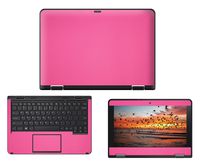 decalrus - Protective Decal for Lenovo ThinkPad Yoga 11e (4th Gen.) (11.6" Screen) Laptop Rose Carbon Fiber Skin Skins Decal wrap CFTthinkPadYoga11E_4GenRose