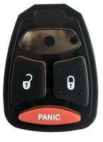 KeylessOption Keyless Entry Remote Key Fob Rubber Button Pad Cover Shell Repair Fix For KOBDT04A