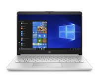 HP 14-Inch Laptop, 7th Gen AMD A9-9425, 4 GB SDRAM Memory, 128 GB Solid-State Drive, Windows 10 Home in S Mode (14-dk0020nr, Natural Silver)