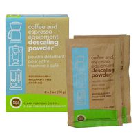 Urnex 19-FCEDP-2PK Full Circle Espresso Machine 2 Single Use Packets-Descaling Powder Safe On Keurig Delonghi Nespresso Ninja Hamilton Beach Mr Coffee Braun and More, 2 Ounce