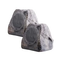 OSD Audio 5.25" 100W Outdoor Rock Speaker Pair - Weather Resistant Stereo - RX550Slate