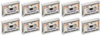 Olympus XB-60 SB / 10 Pack Standard Blank Microcassette Tapes MC-60